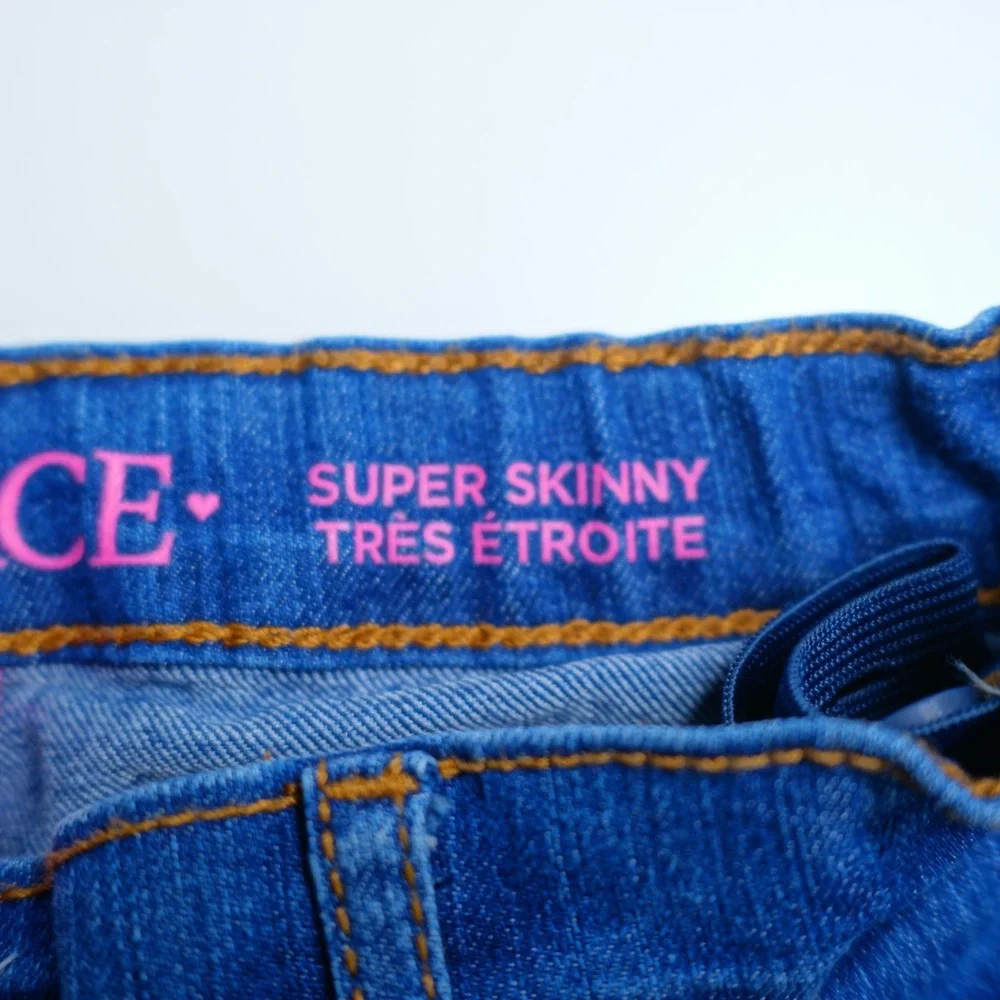 The Children's‎ Place Girls Super Skinny Blue Denim Jeans -10- 24 / 25